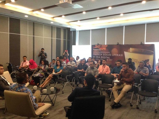 Antusiasme peserta Danamon Entrepreneuer Share 2017 (foto Kompasiana)