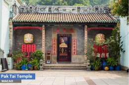 Kuil Pak Tai salah satu Kuil yang berada di Taipa(Sumber: South China Morning Post)