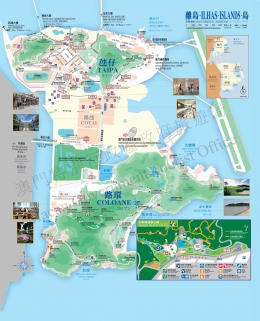 Peta Pulai Taipa dan Coloane (Sumber: rarairroppoi)