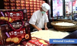 Kue Almond khas Makau (Sumber: jakartaseru.com)