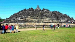 Candi Borobudur sekarang (Dokpri)