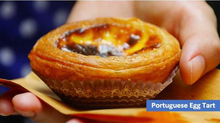 Portuguese Egg Tart peninggalan kuliner Portugis di Makau (Sumber: Info Guna)