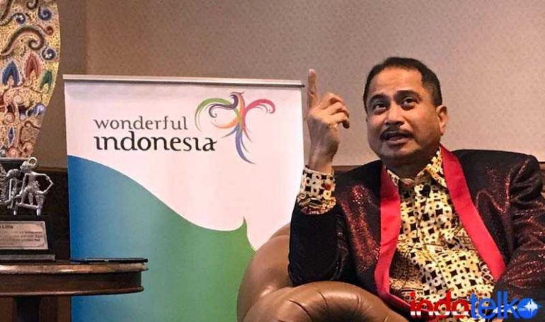 Menteri Pariwisata Arief Yahya mengatakan pariwisata harus go digital supaya tidak ketinggalan zaman kekinian Kids Zaman Now. (Foto: IndoTelko)