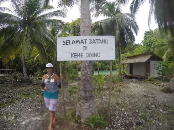 Dari foto kelihatan lagunanya ada di belakang (Dok Pribadi)