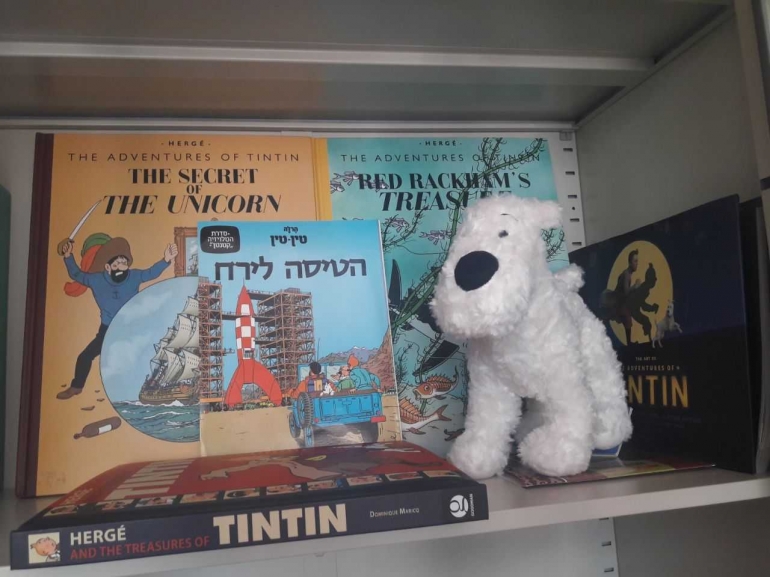 Koleksi komik Tintin (dokpri)