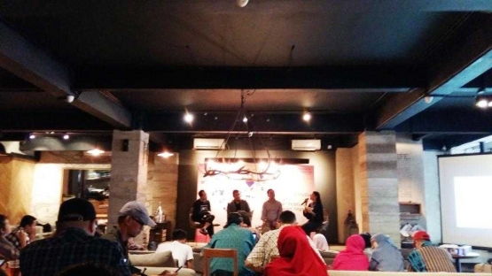 Suasana nangkring hari ini (dokpri)