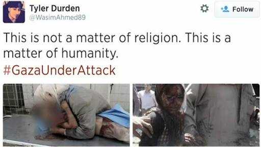 Warga palestina diserang oleh Israel Hingga Tewas Sumber Twitter Reporter BBC di Gaza @TylerDurden