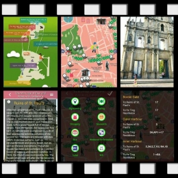 Kolase Penggunaan Aplikasi Step Out Macao Yang Dapat Memudahkan Kita Mengunjungi Macao I Dokpri