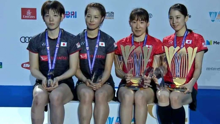 Ganda putri Jepang menjadi kekuatan baru dunia/bwfbadminton.com