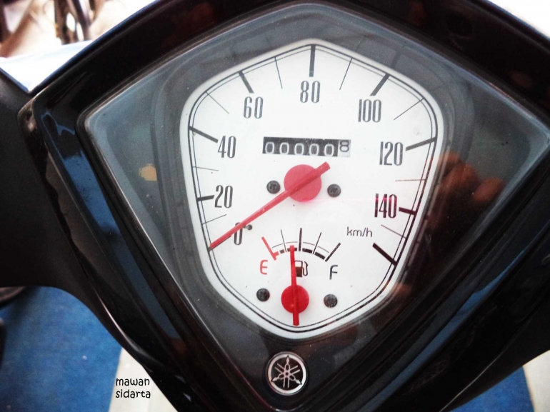 Speedometer dengan Eco Indicator (dok.pri)