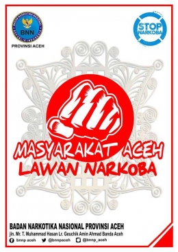 Slogan Lawan Narkoba (BNN Aceh)