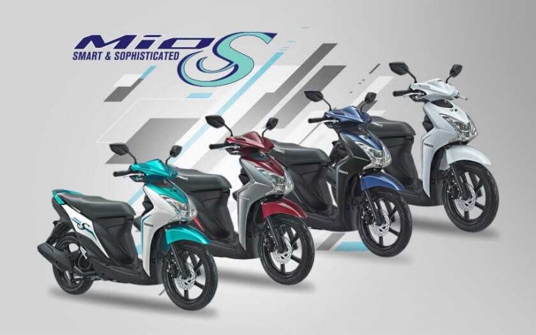 Yamaha Mio S Varian Warna