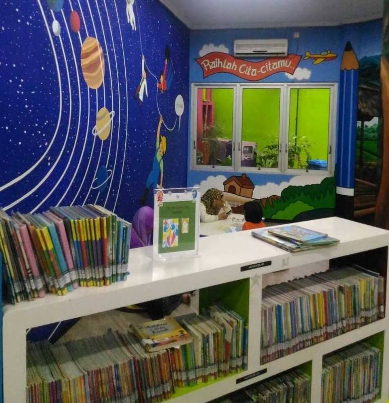 Ruang Baca Anak di Perpustakaan Umum Kota Malang (dok. pribadi)