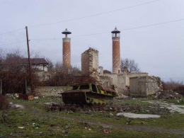 Wilayah yang dijadikan konflik senjata oleh Armenia atas Azerbaijan (Panoramio.com)