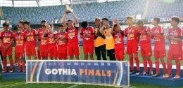 ASIOP saat juara Gothia Cup 2016. | TopSkor.