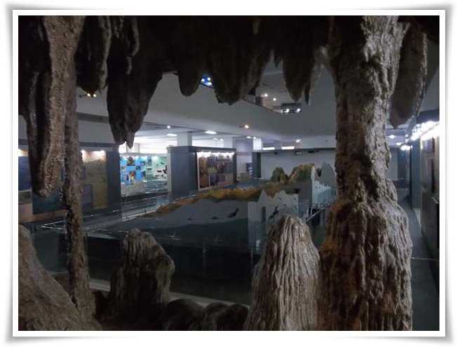 Koleksi di lantai dasar museum sebelum kena musibah (Dokpri)