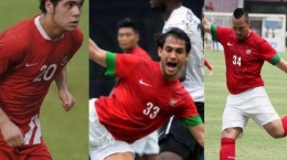 Beberapa pemain naturalisasi Indonesia. Tribunnews.com