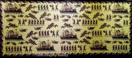Batik Kompeni koleksi Romy Oktabirawa dari Batik Wirokuto, Pekalongan. (Foto: Gapey Sandy)