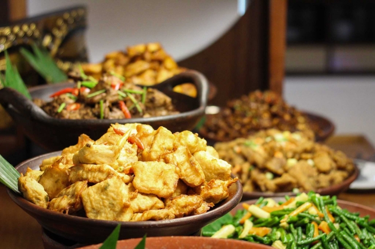 Salah satu pilihan menu hidangan ala Nusantara / dap