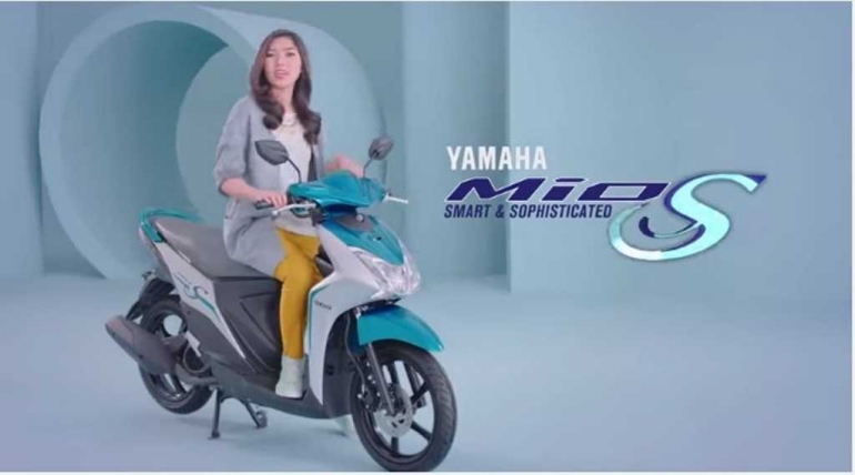 Yamaha Mio S dan Isyana. Dua-duanya Smart & Sophisticated (dok.yamaha)