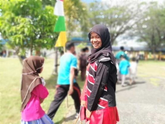 Icut yang selalu ingin jadi model - dokumen pribadi