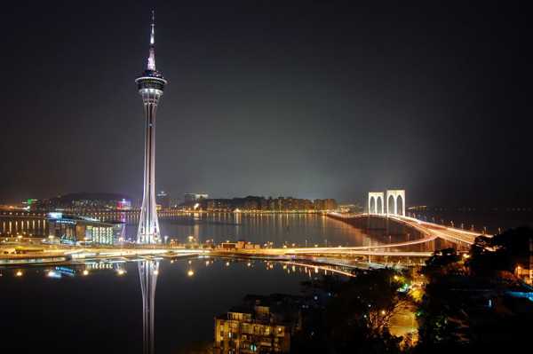 Macao Tower di Malam Hari | Sumber foto: accesschinatravel.com