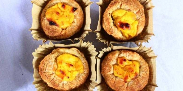 Egg Tart, panganan dengan sentuhan Portugis yang kental. Sumber foto: kompas.com