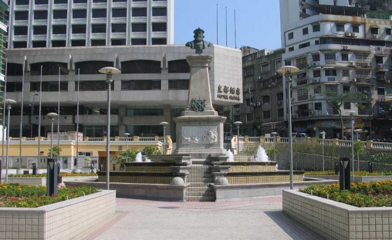 Taman Vasco da Gama yang menjadi penanda para pelayar Portugis di masa lampau. Sumber foto: wikipedia.org