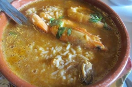 Seafood Rice (foto : Diandra Caesarlita)