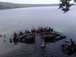 Danau Kakaban tempat ubur-ubur (dok asita)