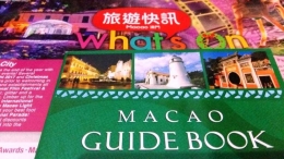 Buku Panduan Ke Macao (dokpri)
