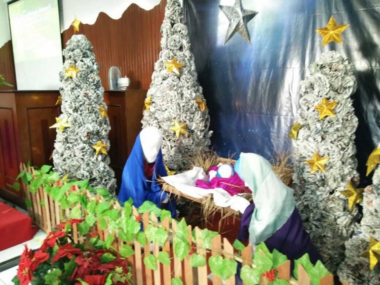 Contoh Dekorasi Natal Gereja Sederhana Natal, Kesederhanaan, Kreativitas, dan Toleransi Halaman all - Kompasiana.com