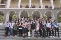 Setelah sesi seminar di UGM