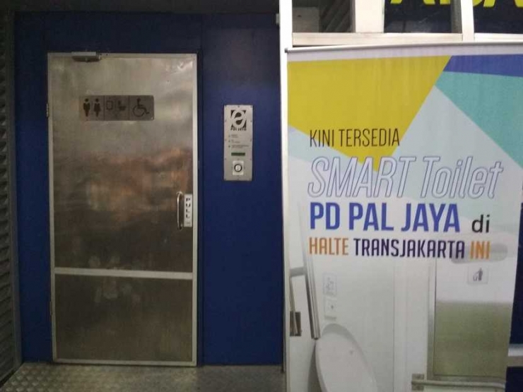 Penampakan Smart Toilet di Balai Kota (Dokumentasi Pribadi)