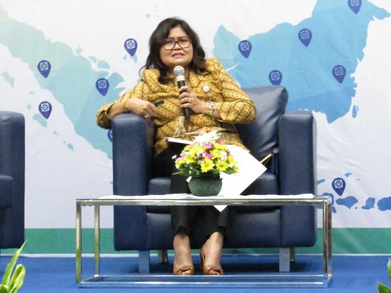 Direktur Kepesertaan dan Pemasaran BPJS Kesehatan, Ibu Andayani Budi Lestari