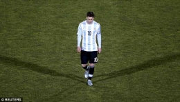 Lionel Messi| Sumber: Reuters