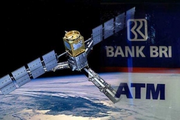 Satelit Bank BRI Simbol keberhasilan bank BRI (ekbis.sindonews.com)