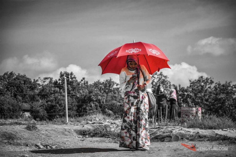 Salah Satu Spot Foto Tebing Breksi. Dokumentasi pribadi