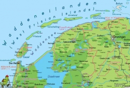 Friesland Map (Source: holidaymapq.com/friesland-map.html)