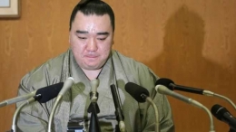 Harumafuji dinyatakan bersalah oleh pihak berwenang 2 hari lalu karena menganiaya juniornya. Photo: Getty Image