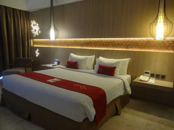 Deluxe Room di Golden Tulip Bay View Hotel & Convention Bali (Dokumentasi Pribadi) 