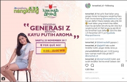 Contoh Interaksi Sosial di Instagram @temanhati_id