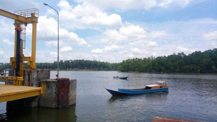 Transportasi Sungai di Papua. Dok:Pribadi