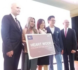 para pembicara di acara Dulux Heart Wood Colour of the Year 2018 (dok.yayat)