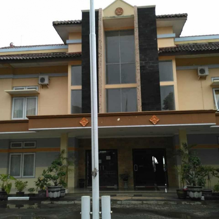 Wisma Pesanggrahan dari depan foto: dokpri