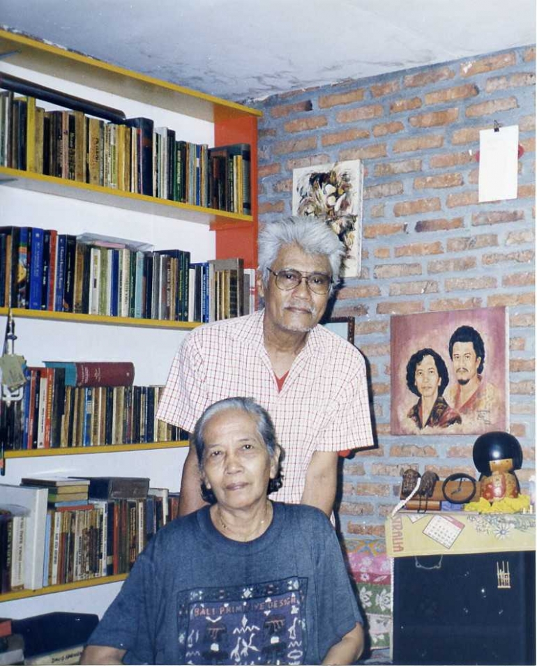 Bapak dan Ibu Max Arifin. Dokumentasi Novarita.