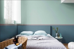 Sentuhan palet Inviting Home di ruang tidur (dok. Dulux)