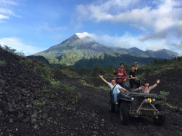 Perjalanan di Lereng Gunung Merapi, Sleman Yogyakarta