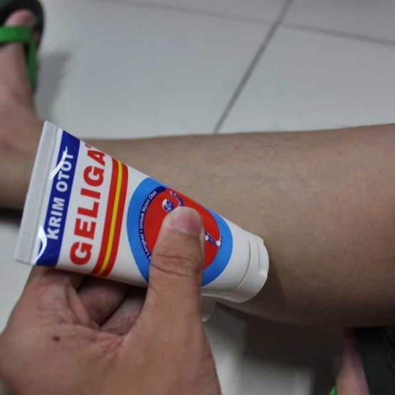 Geliga Krim, nyaman di otot, hangat di kulit (Dok pribadi)