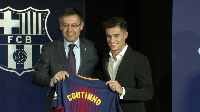 Coutinho, resmi ke Barcelona (Skysports)